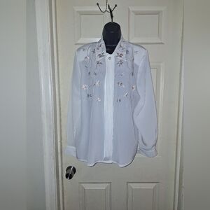 No brand No size button down blouse
